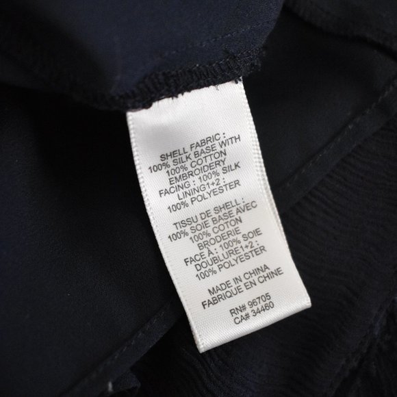 Rebecca Taylor Selina Silk Embroidered Off-the-Shoulder Dress - Picture 14 of 15